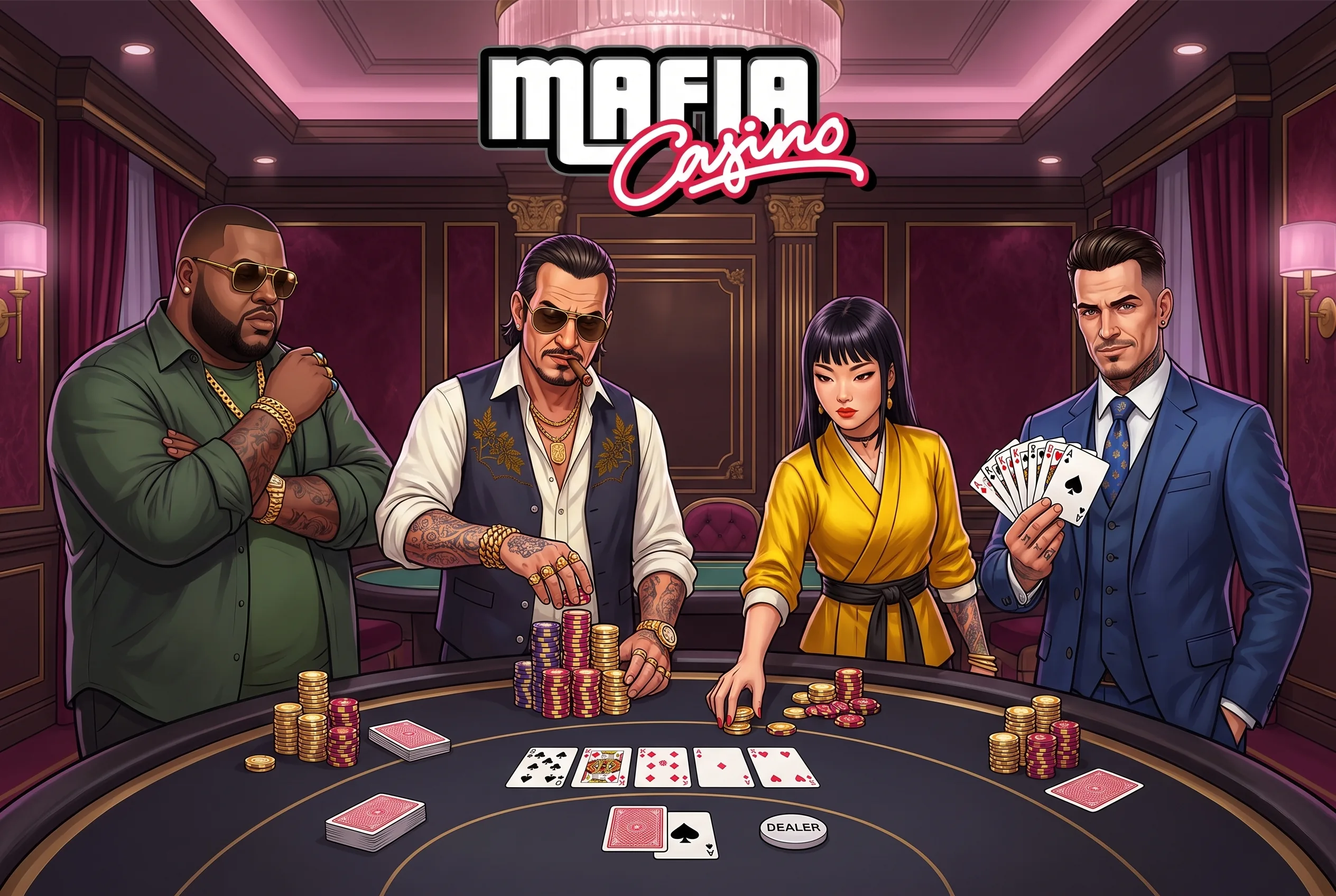 Illustration Mafia Casino