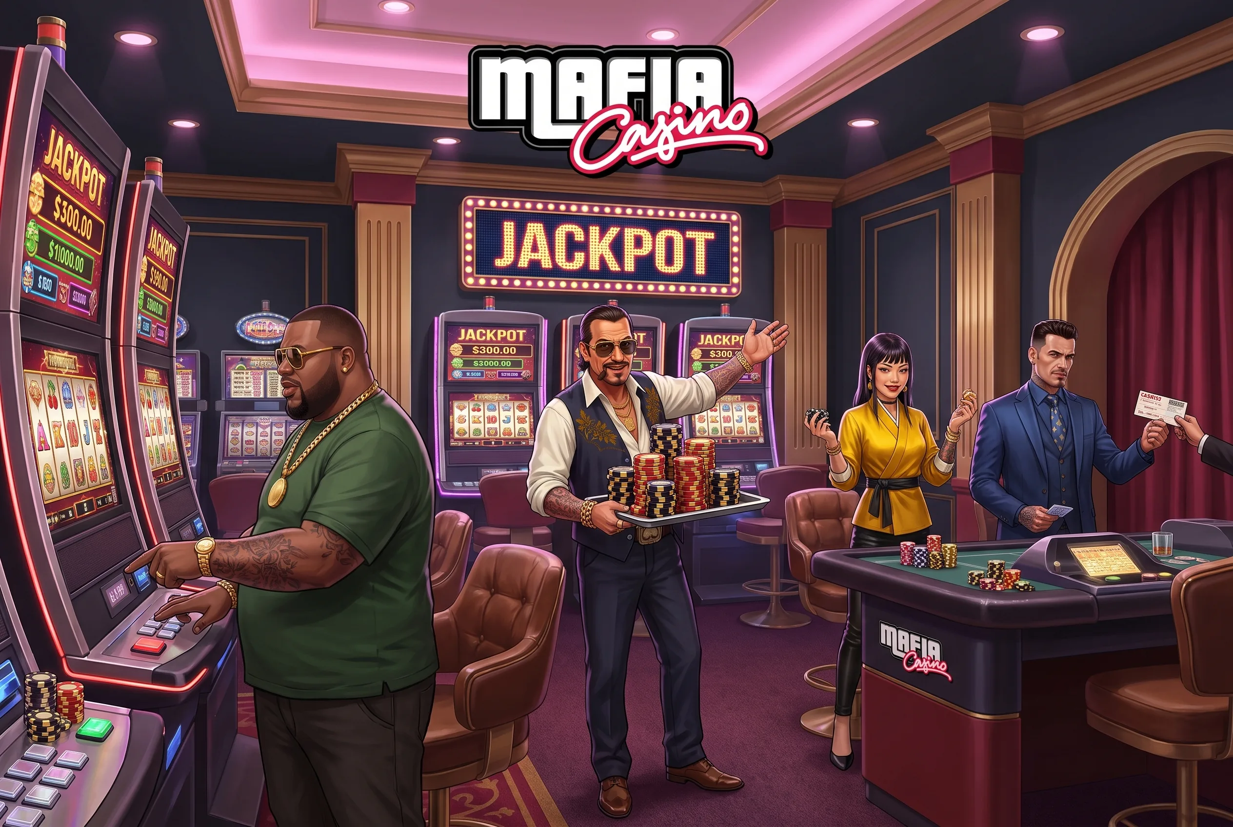 Illustration Mafia Casino