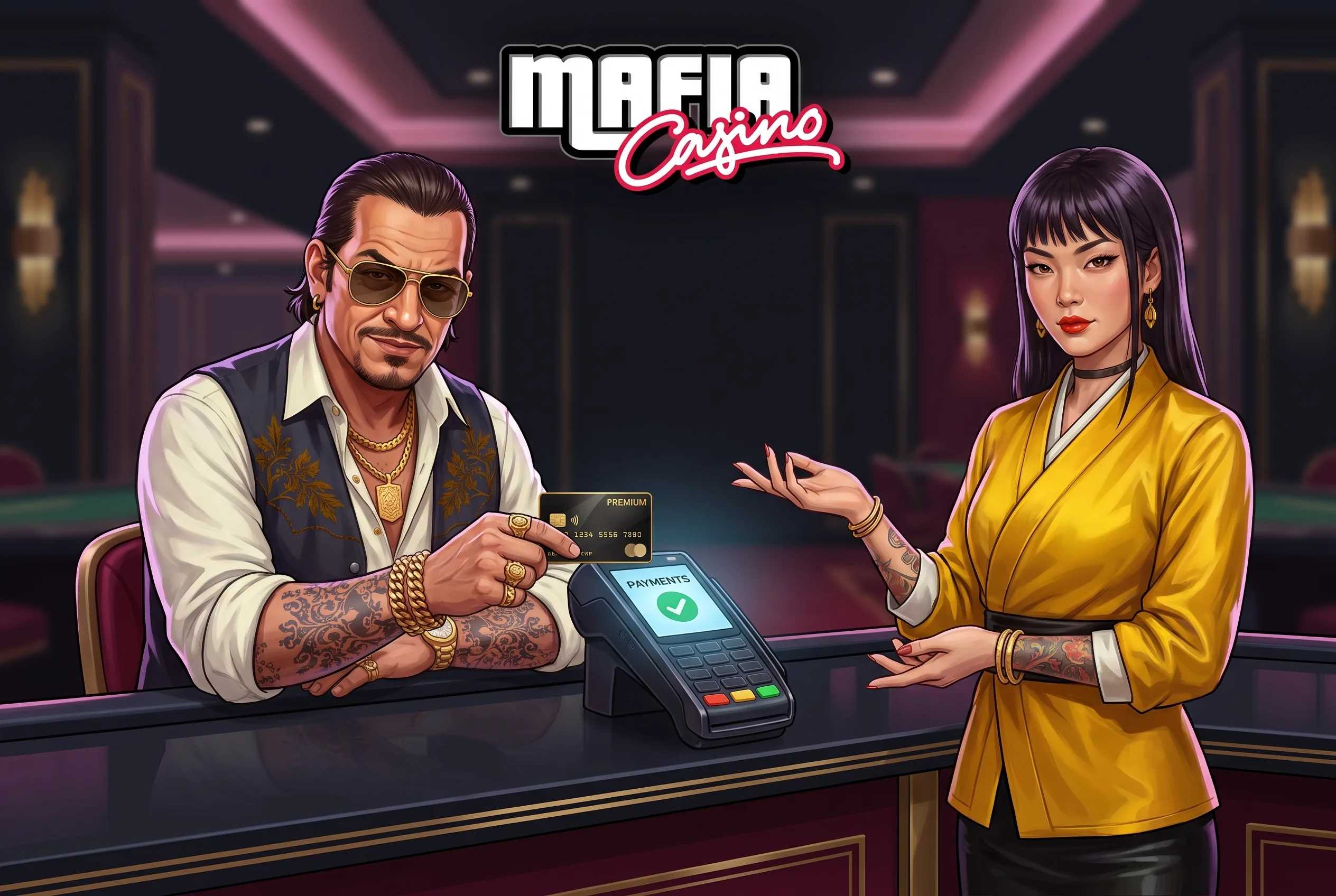 Illustration Mafia Casino