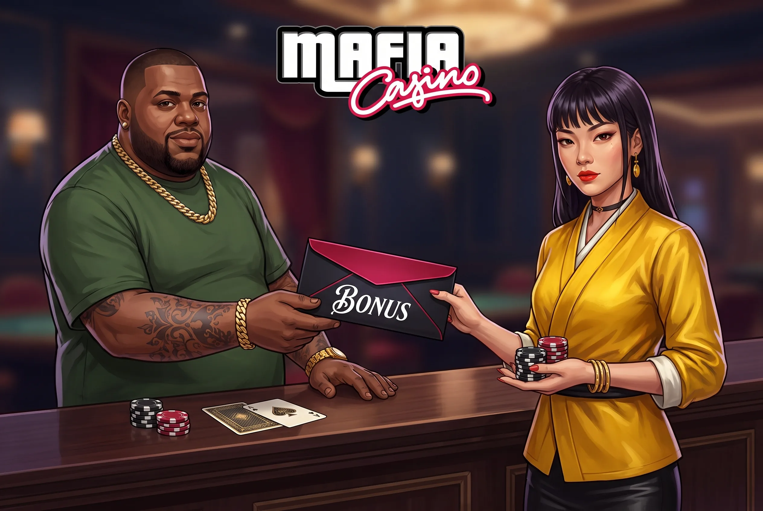 Illustration Mafia Casino